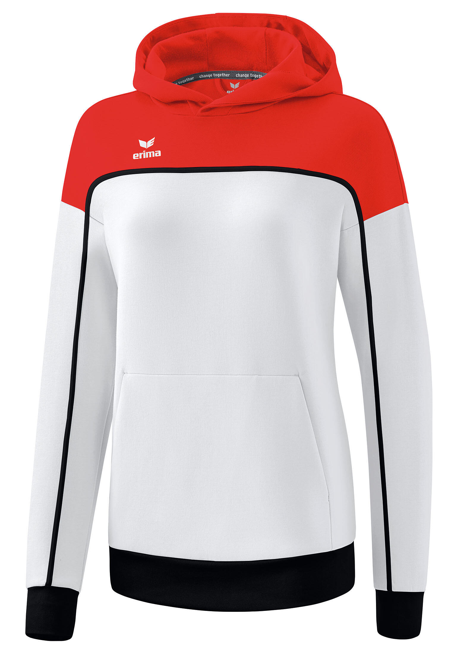 Erima Change Sweat à Capuche Femmes - Vert / Zwart / Wit | Taille