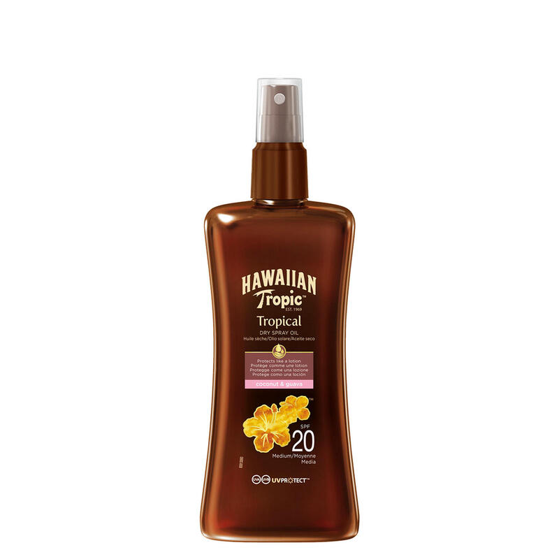 Spray de óleo seco protetor Hawaiian Tropic SPF20