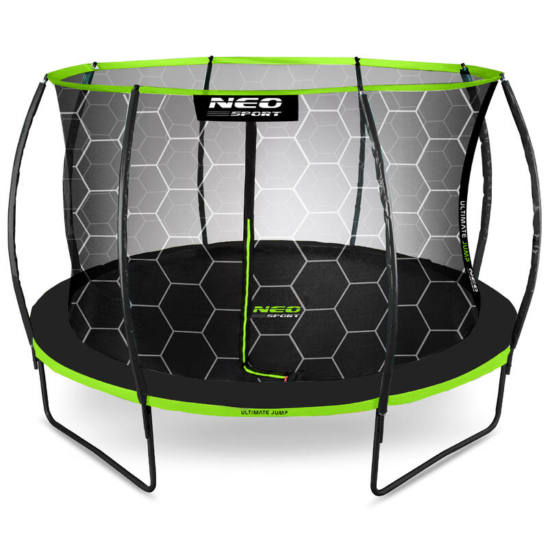 Trampolina ogrodowa Neo-Sport NS-12C221 Circle 374cm/12ft z siatką wewnętrzną