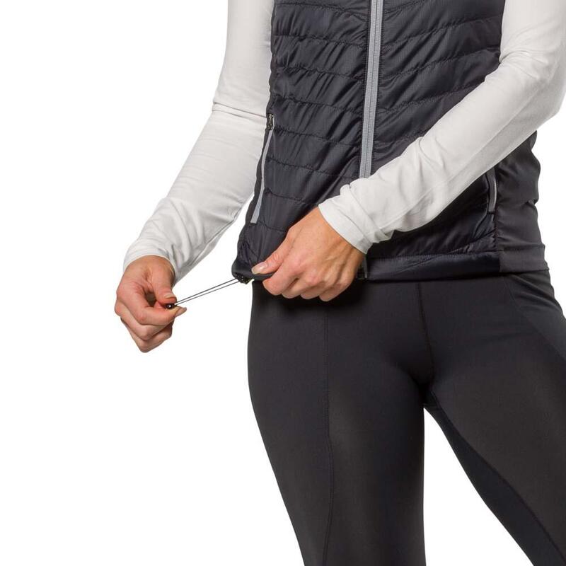 Gilet Hybride Femmes - Running - Navigator GRIS