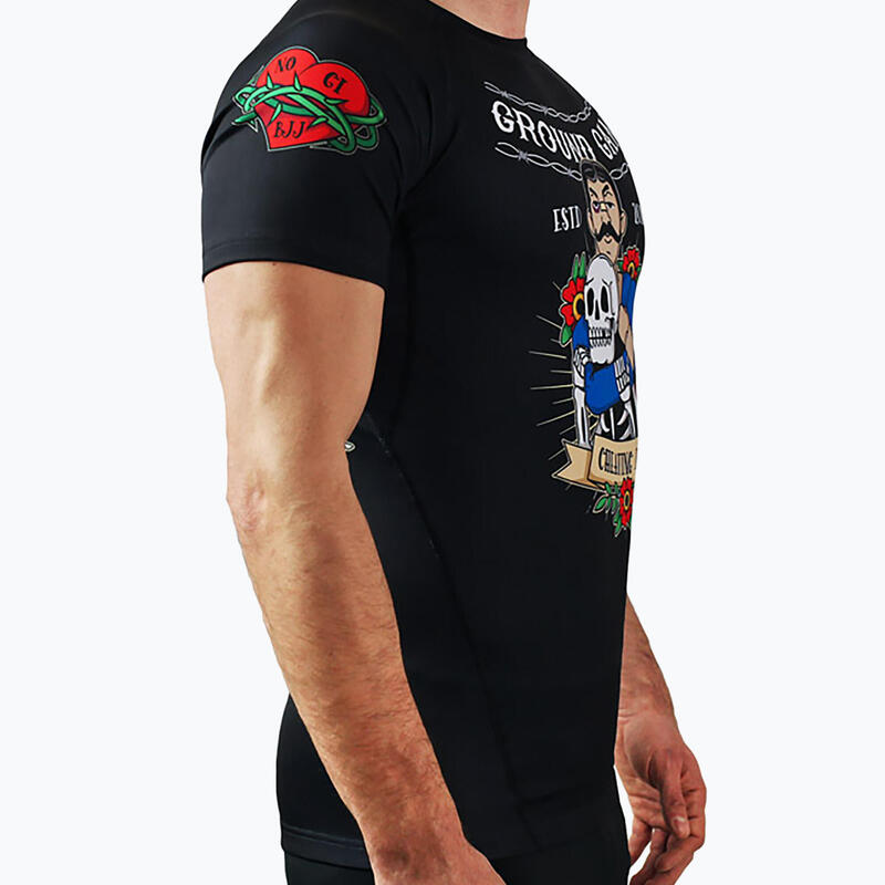 Jachetă pentru bărbați Ground Game Oldtatoo Rashguard pentru bărbați