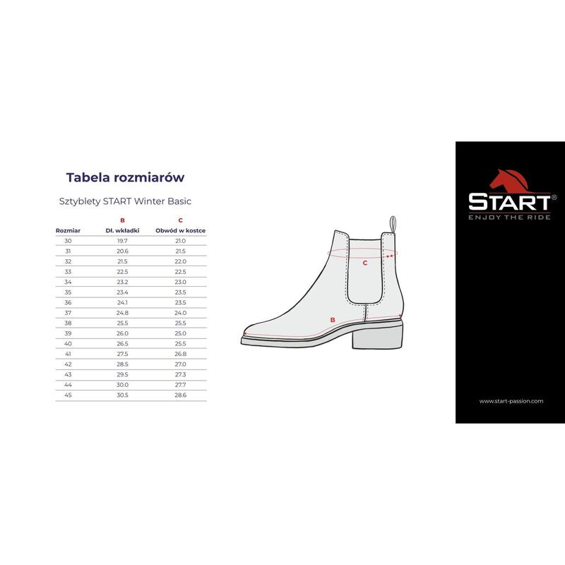 Papuci de iarnă START Winter Basic