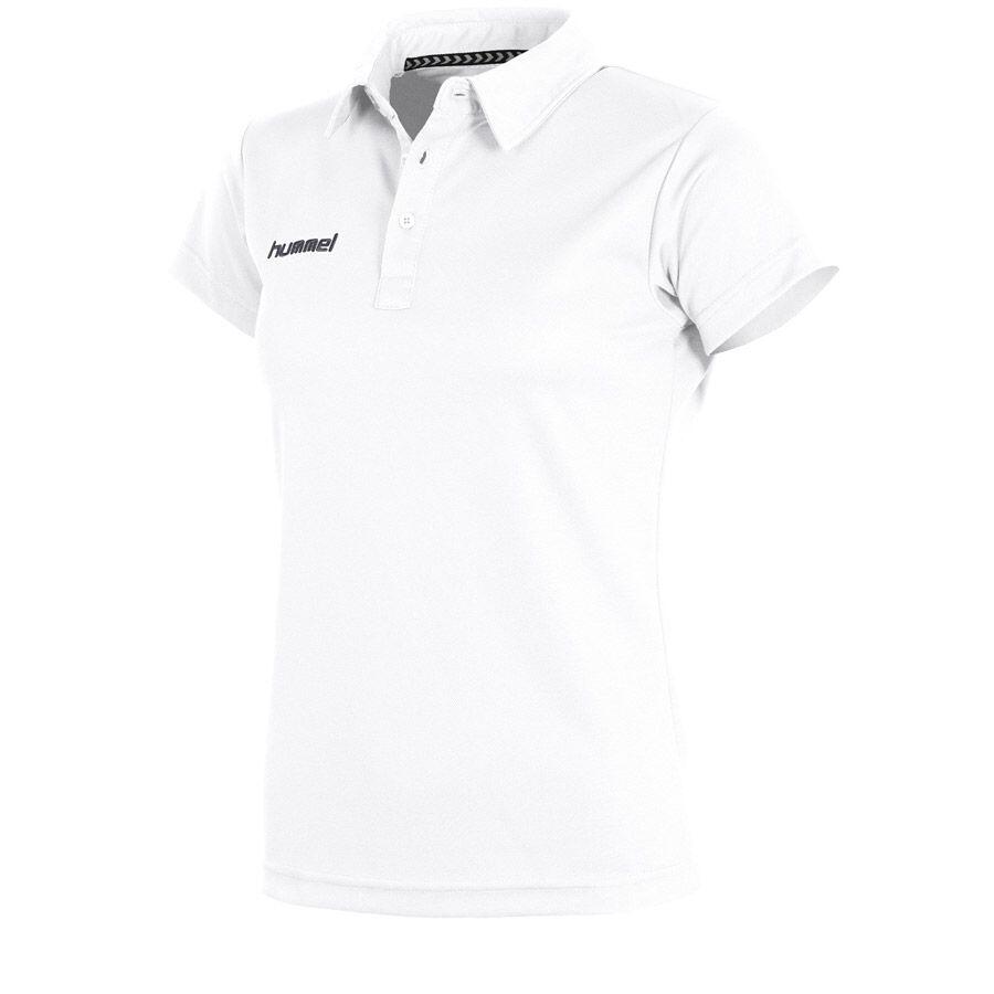 Hummel Authentic Polo Femmes - Blanc, L 1/2