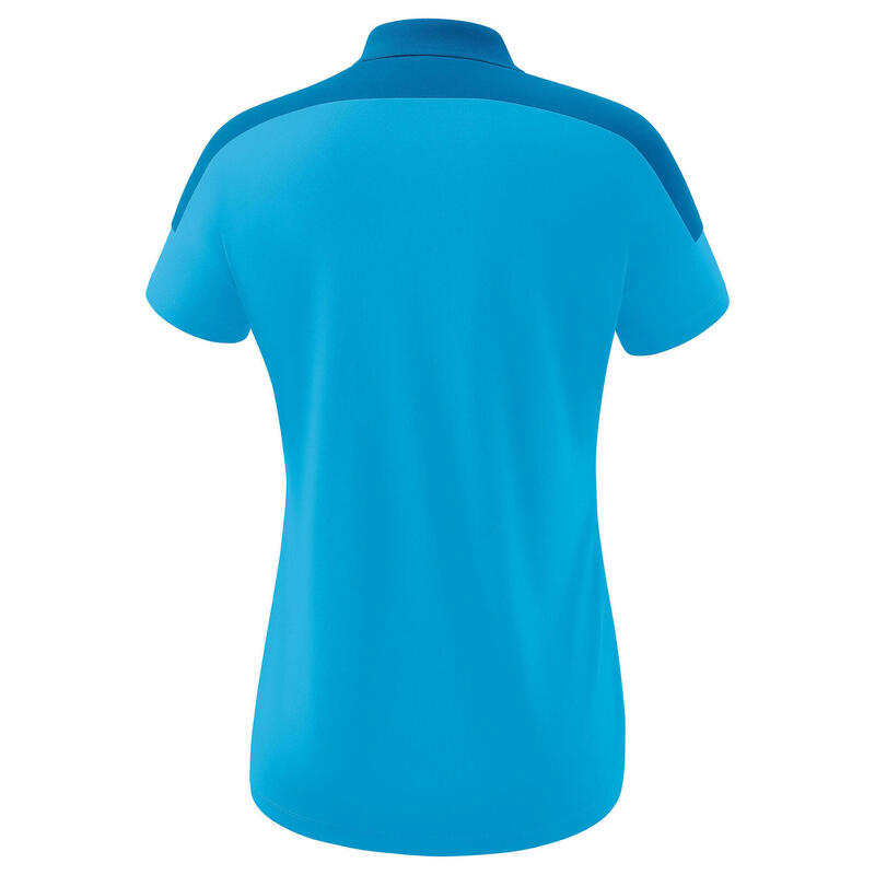 Tricou polo Erima Change By Erima Alb - uşor, uscare rapidă, mâneci scurte