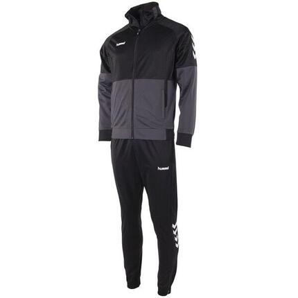 Hummel Authentic Survêtement Polyester Enfants - Noir / Anthracite