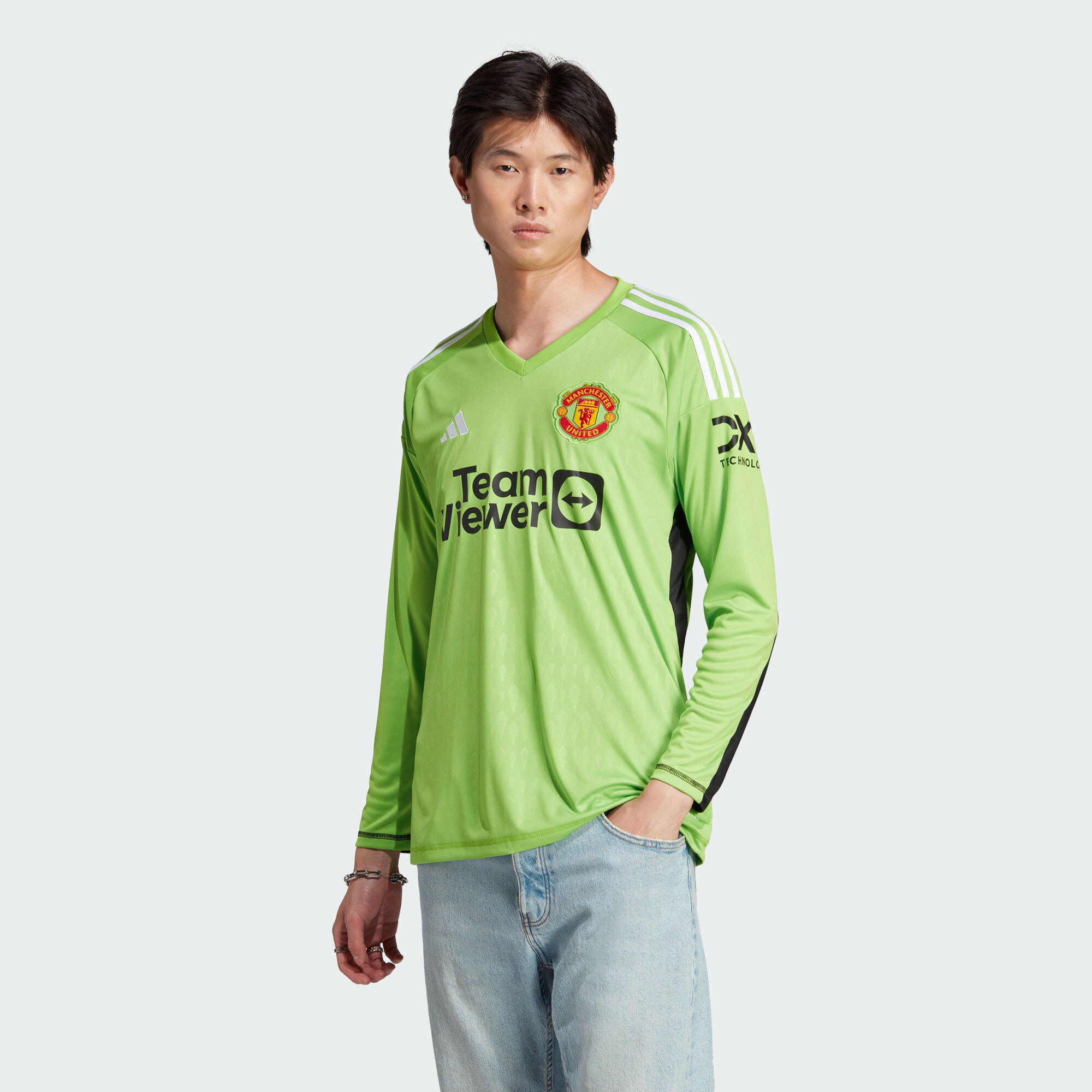 Manchester United Tiro 23 Competition Long Sleeve Goalkeeper Jersey 1/6