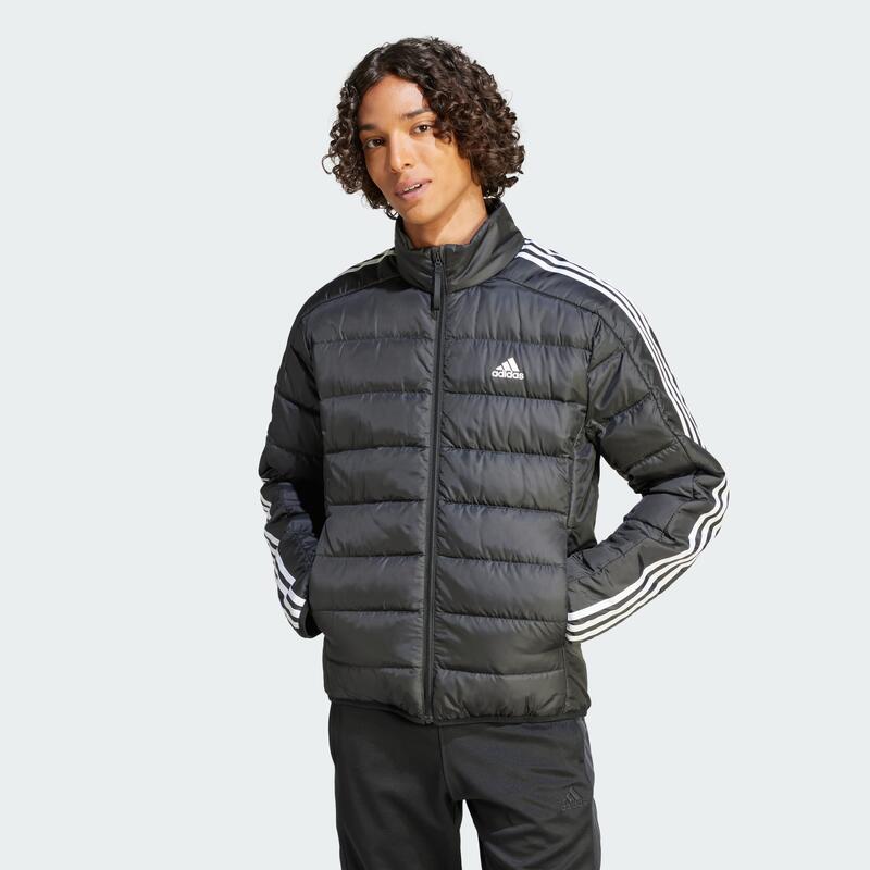 Dzseki adidas Essentials 3 Stripes Lite Szürke