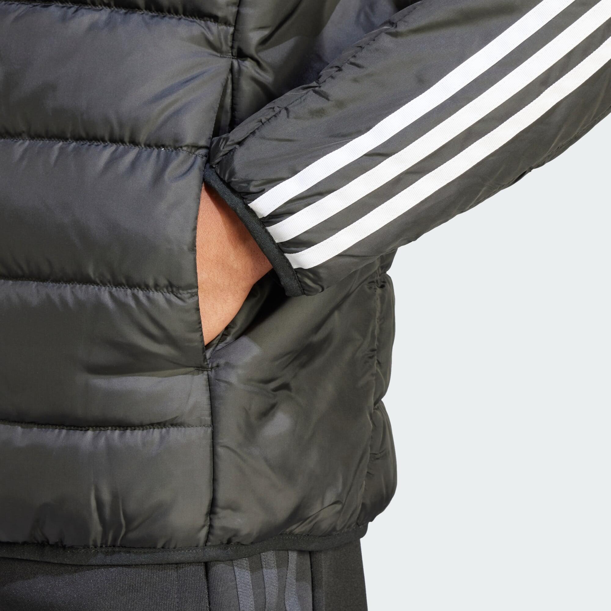 Essentials 3-stripes lightweight down jacket