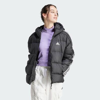 Giacca Essentials 3-Stripes Mid Down Hooded
