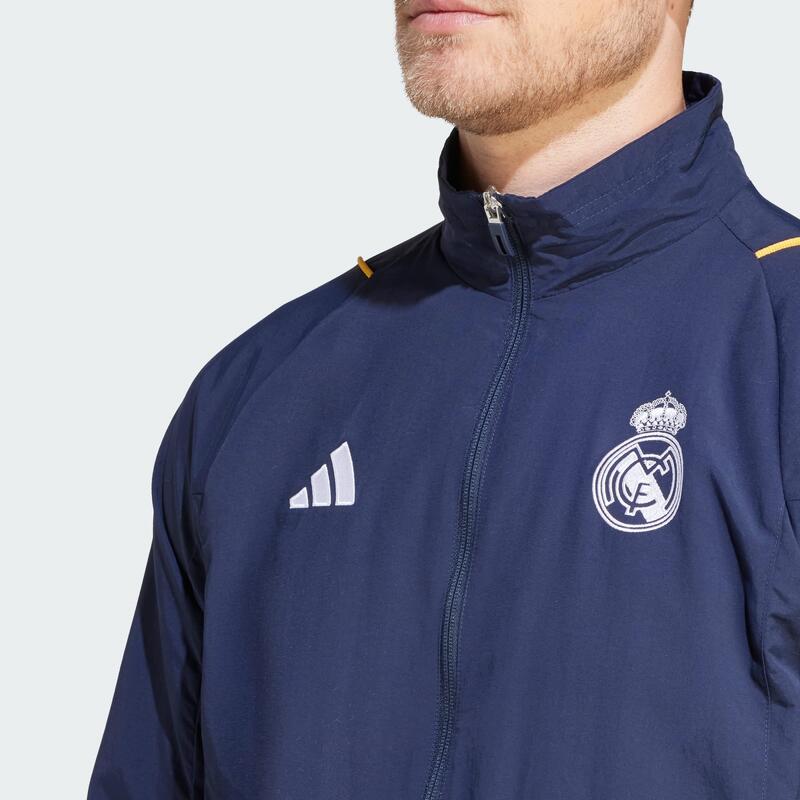 Bluza do piłki nożnej męska Adidas Real Madrid Tiro 23 Presentation