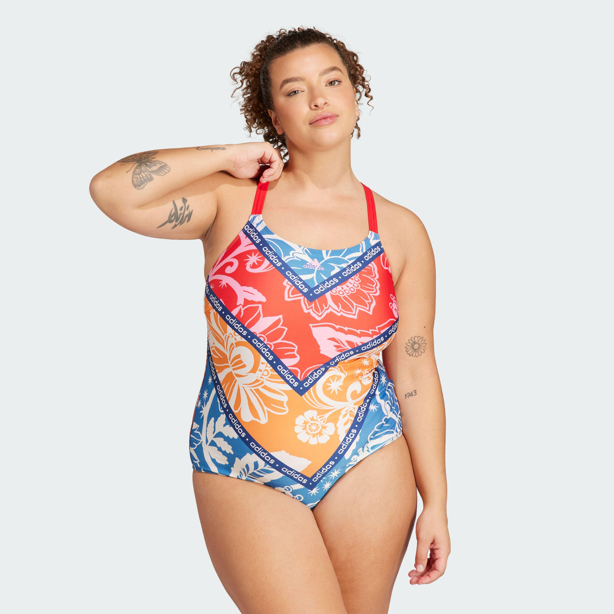 ADIDAS adidas x FARM Rio Swimsuit (Plus Size)