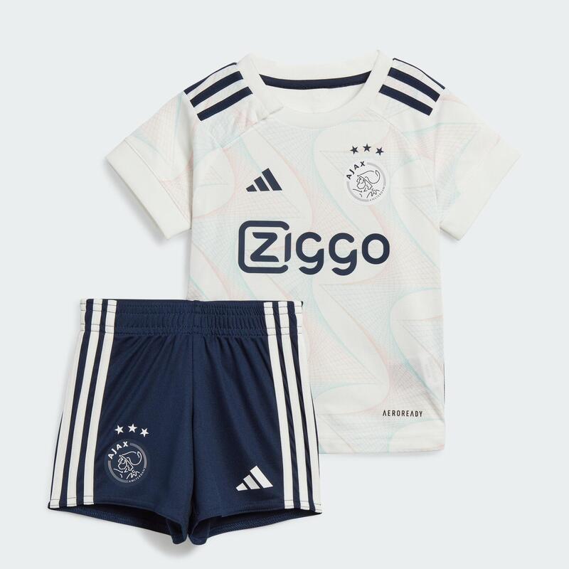 Miniconjunto segunda equipación Ajax 23/24