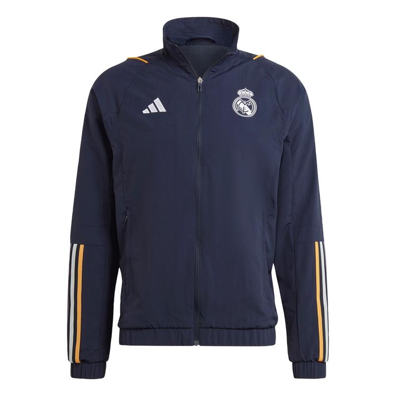 Bluza do piłki nożnej męska Adidas Real Madrid Tiro 23 Presentation