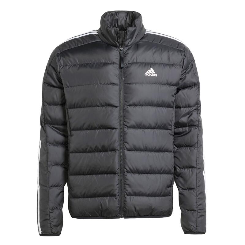 Jachetă adidas Essentials 3 Stripes Lite Gri
