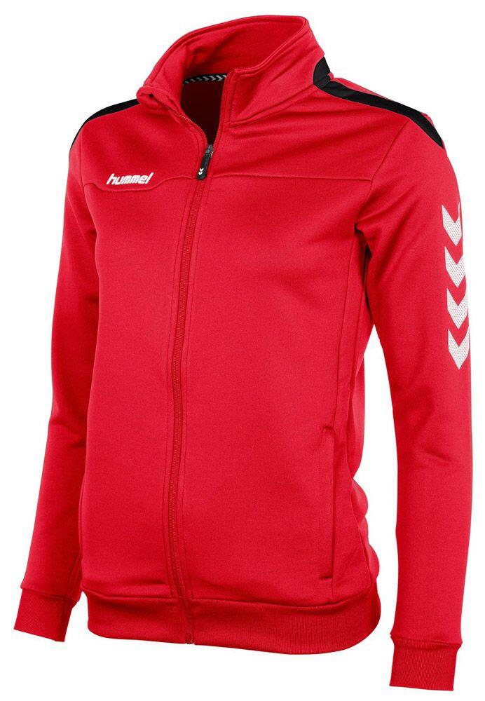 Hummel Valencia Top Full Zip Femmes - Rouge 1/5