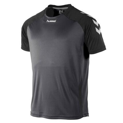 Hummel Aarhus Maillot manches courtes homme - Noir, Anthracite - XXL