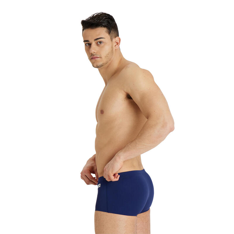 Arena Short de Bain Équipe à Taille Basse pour Hommes Marine Uni