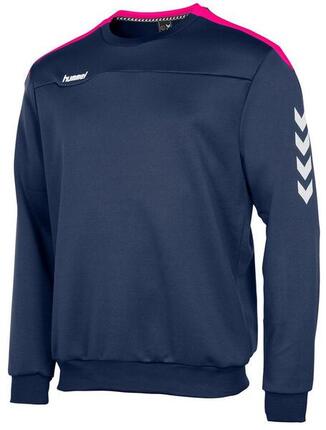 Top enfant sport - Valencia - Col rond - magenta / marine