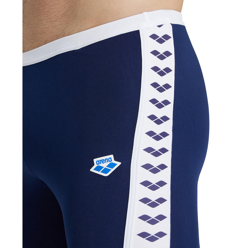 Arena Jammer de Bain Hommes Icons Solide Bleu marine/Blanc