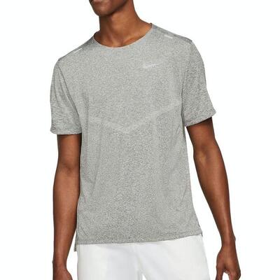 T-Shirt Mann Nike Dri-Fit Rise 365 Grau