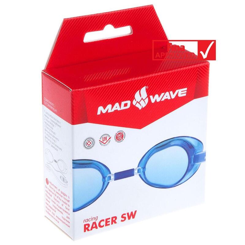 Óculos de natação RACER SW Azul