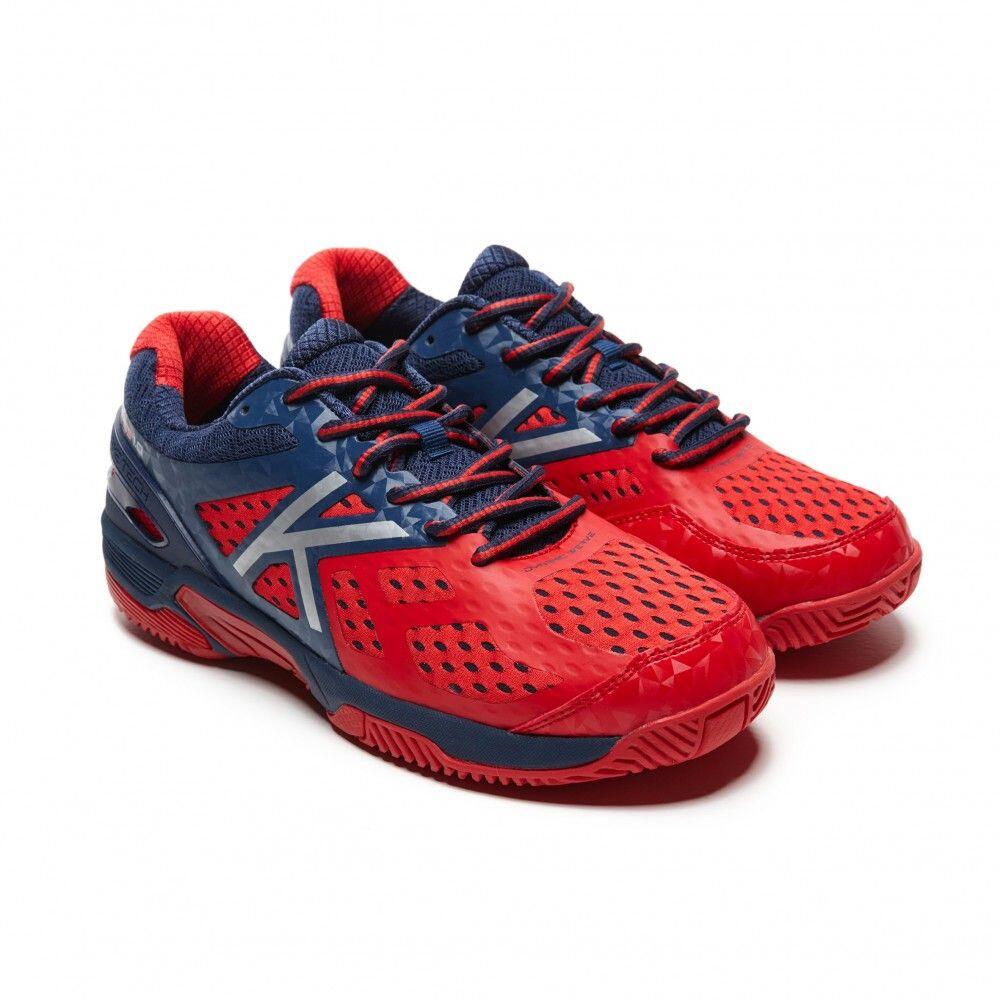 Zapatillas De Pádel Kelme Surpass Padel Unisex En Color Rojo Y Azul 3/5