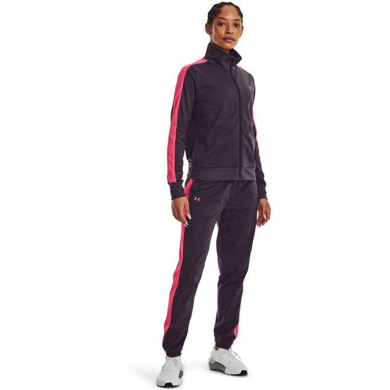 Fato de treino Under Armour UA Tricot, Roxo, Mulheres