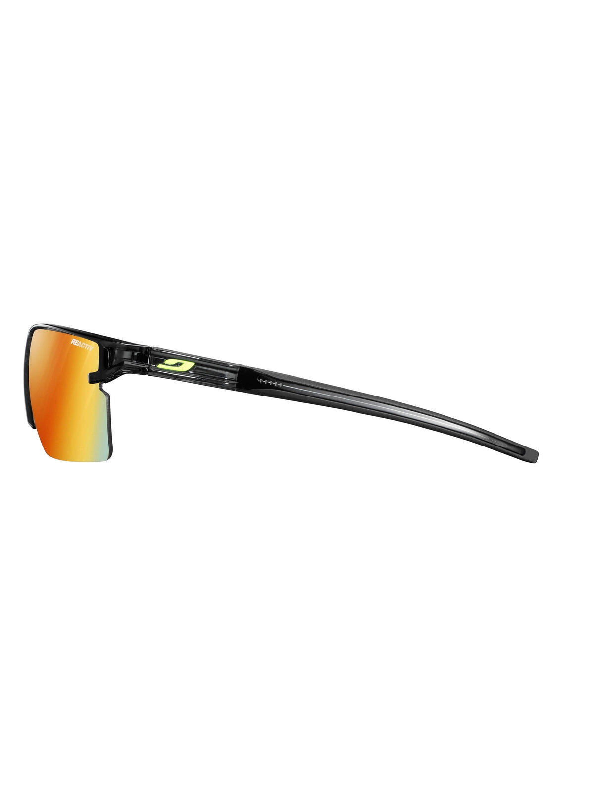 Okulary rowerowe fotochrom JULBO OUTLINE czarny Reactiv Light Amplifier kat. 1-3 7/7