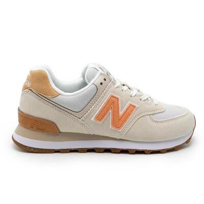 Sneakers New Balance Lifestyle Suede/Textile Beige Donna