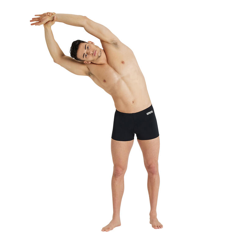 Arena Team Swim Short Solid Black