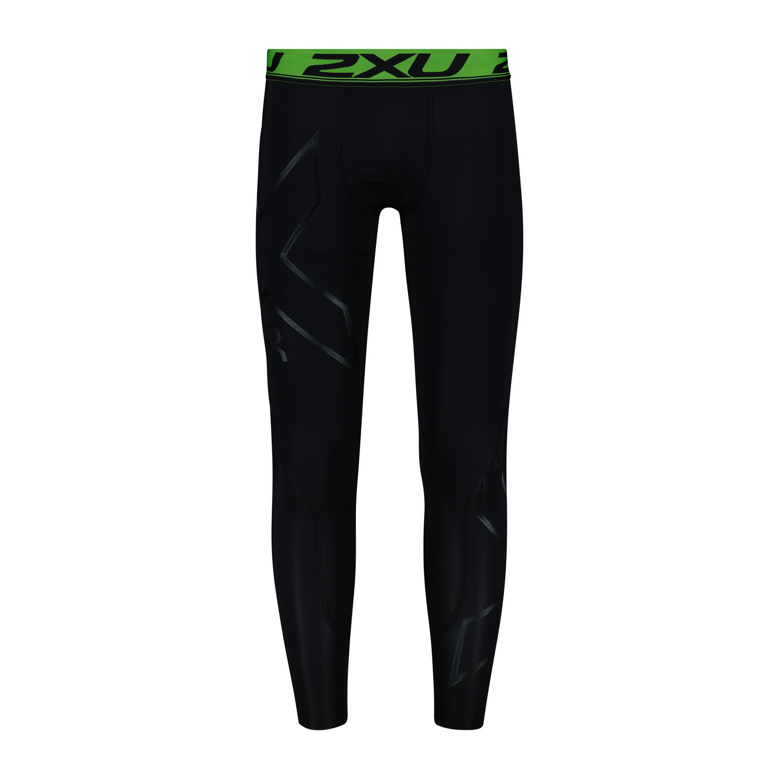 2XU Men's Refresh Recovery Compression Tights - Black / Nero - Size ST 1/5