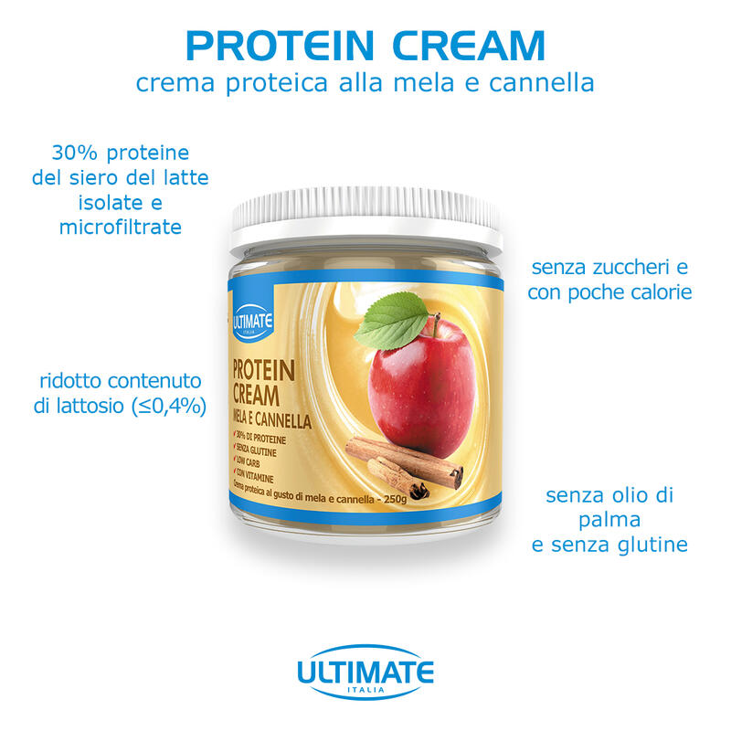 Alimento - PROTEIN CREAM MELA CANNELLA - 250g