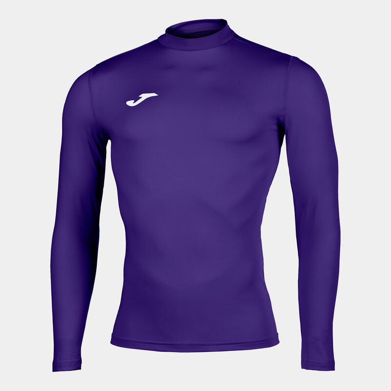 Camiseta Manga Larga Fitness Adulto Joma Brama Academy Morado