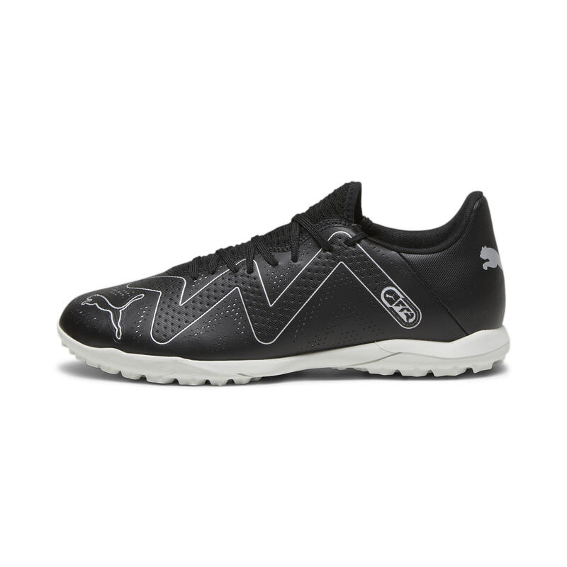 FUTURE PLAY TT voetbalschoenen voor heren PUMA Black Silver Metallic