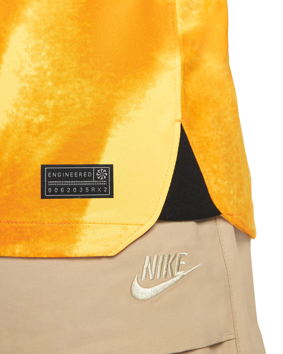 Maglia Nike KNVB Dri-FIT Casa in Arancione/Black Taglia L 3/4