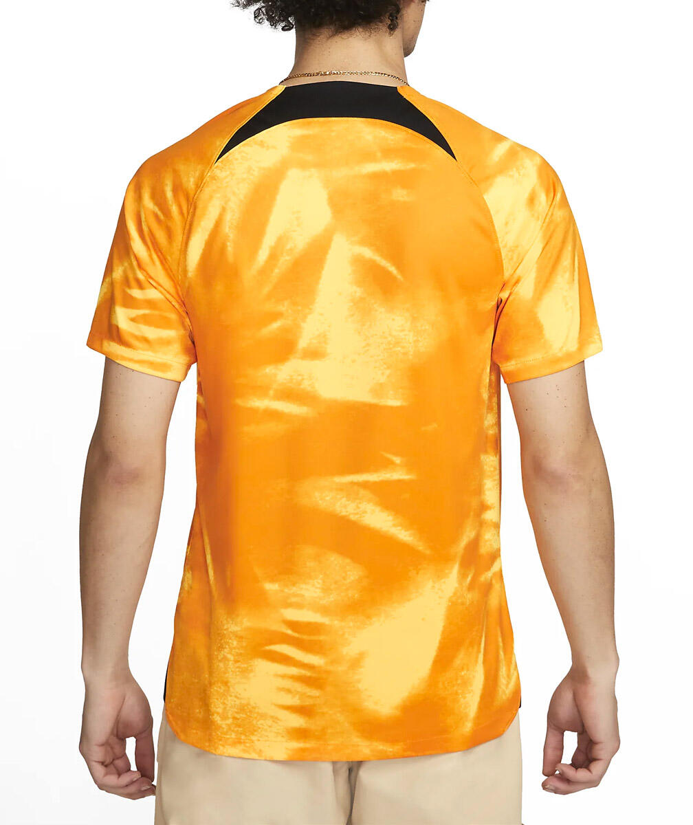 Maglia Nike KNVB Dri-FIT Casa in Arancione/Black Taglia L 2/4
