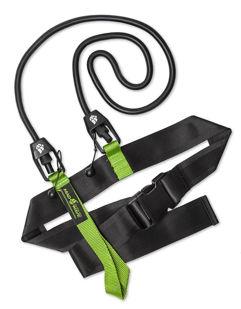 Cinto curto com cordão elástico mad wave verde 3,6 - 10,8 kgs