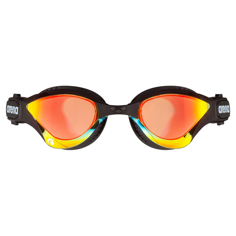 Arena Zwembril Cobra Tri Swipe Mirror Geel/Zwart