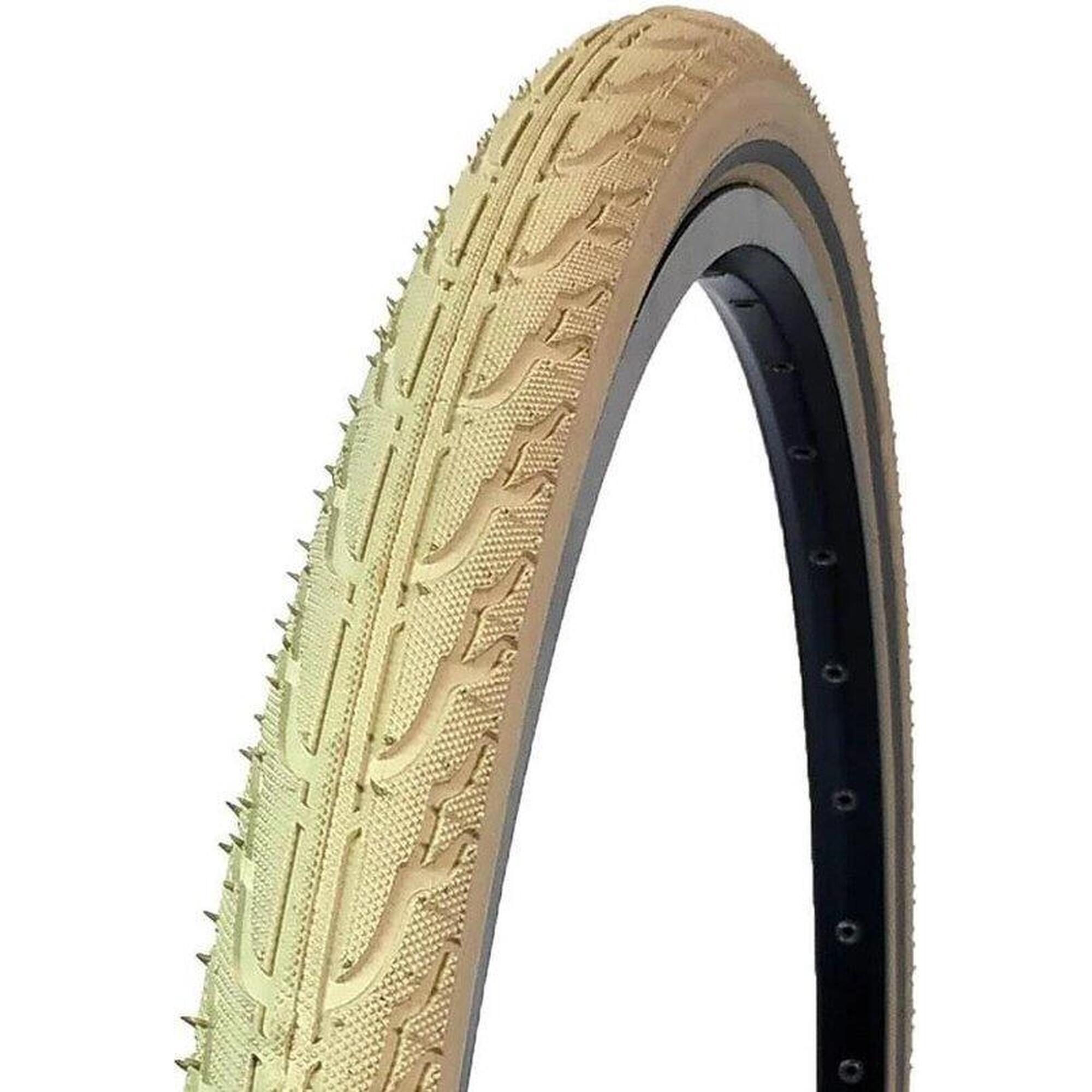 Opona Dynamic Tour 28 X 1 5/8 X 1 3/8 Kremowa Odblask