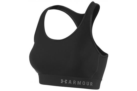 Damen Sport-BH Damen UA Armour Mid Kehole Bra