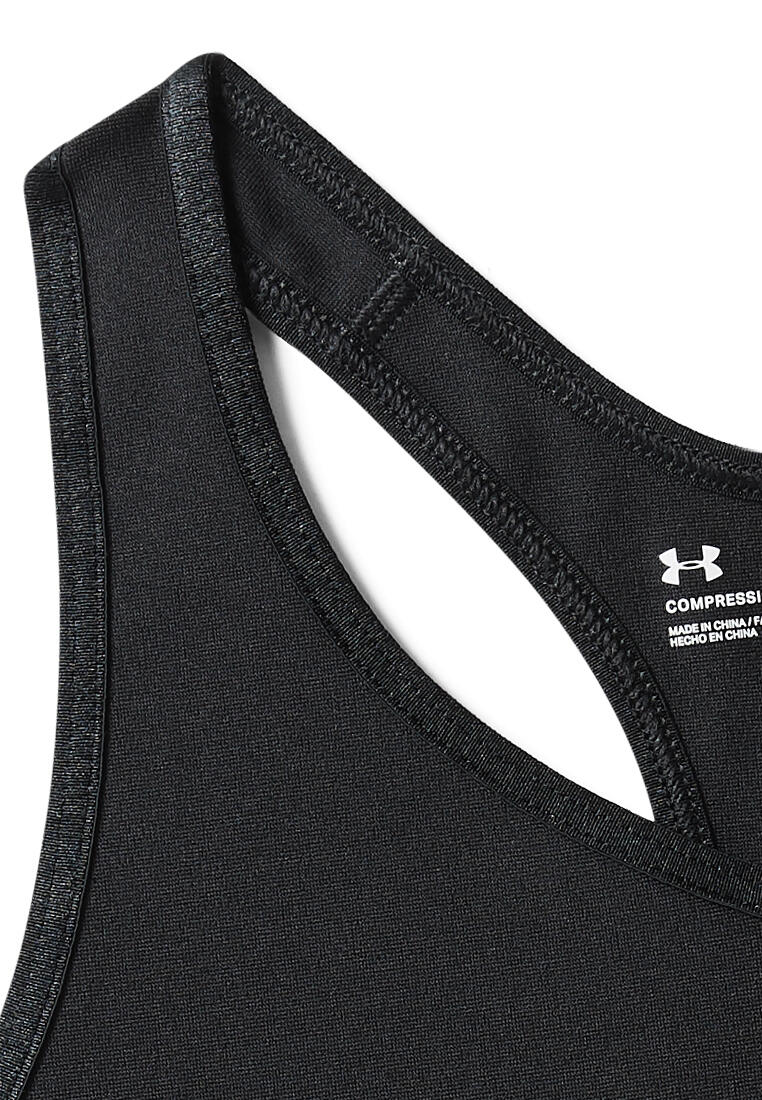 Sujetador Under Armour Mid Keyhole Negro Mujer 5/5
