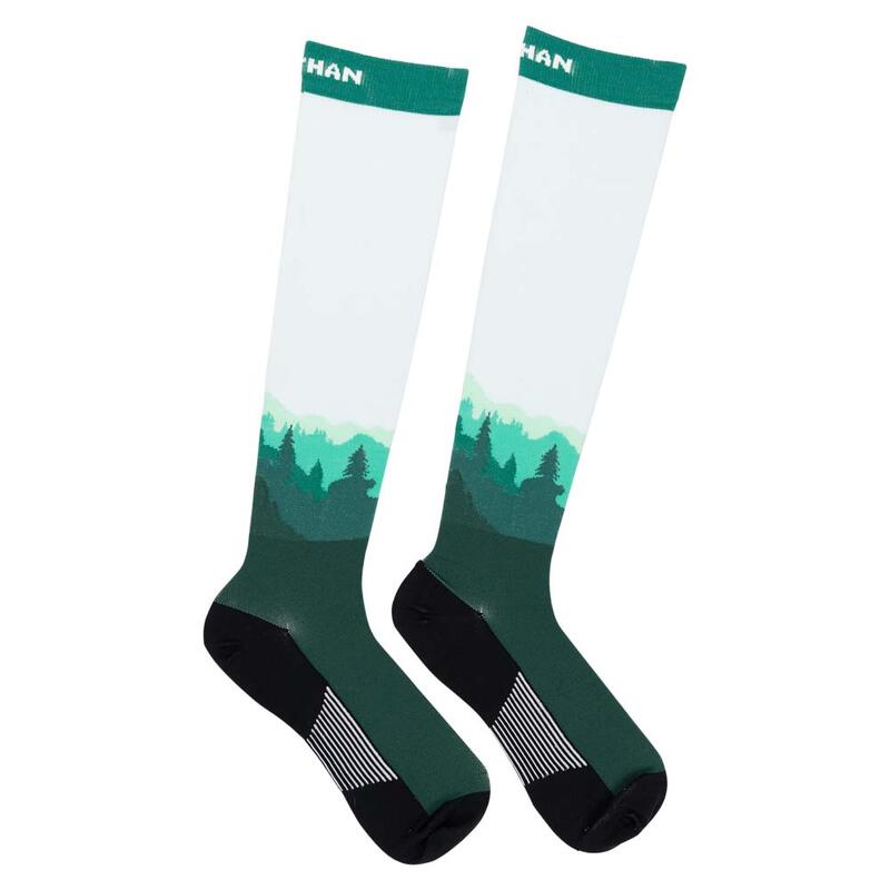 Chaussettes de compression Adultes - Running - Adventure Speed VERT