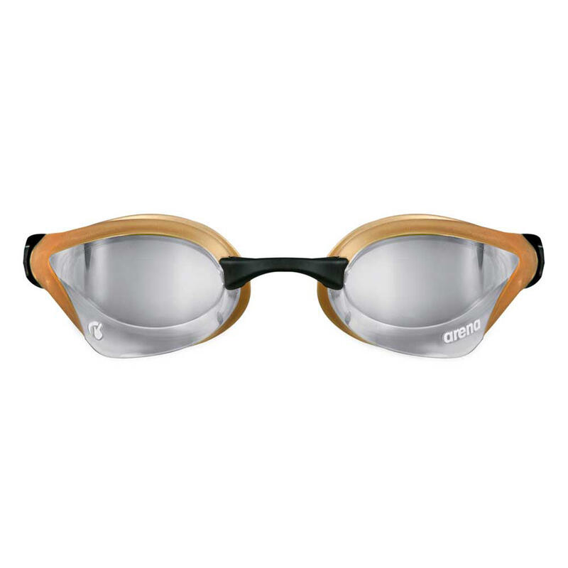 lunettes unisexes arena Cobra Core Swipe Mirror Silver-Gold