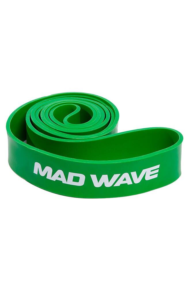 Banda de resistência elástica longa MAD WAVE Verde 22.7 – 54.5 kgs 3/4