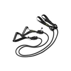 Cuerda Elástica de resistencia DRY TRAINING CON ASAS Negra 1.3-3.6 kg