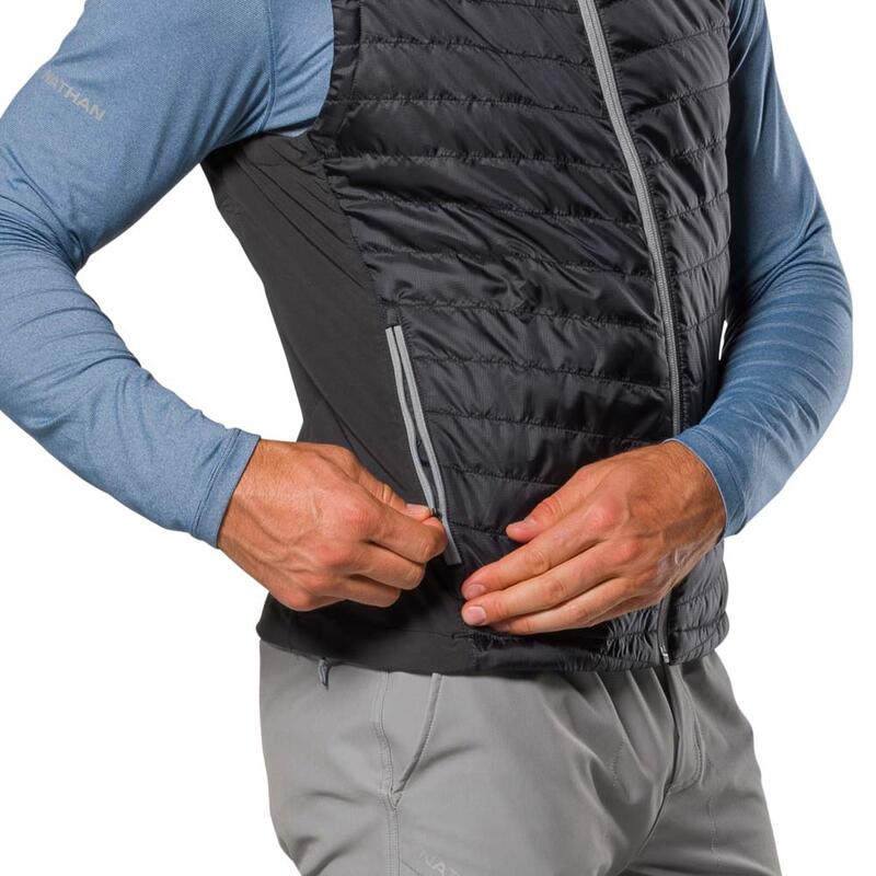 Gilet Hybride Hommes - Running - Navigator NOIR