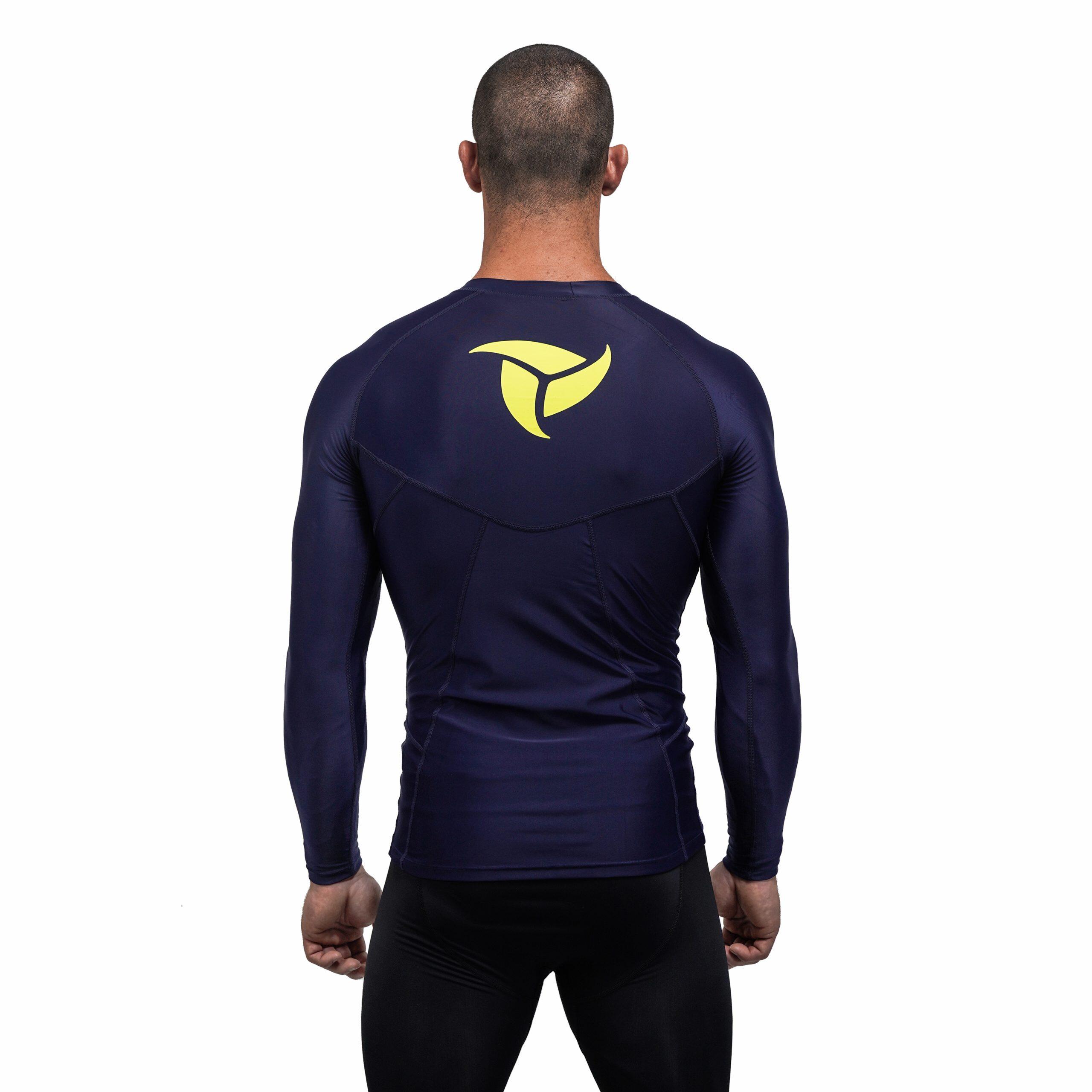 Rashguard adulte sports nautiques manches longues protection UV 6/6