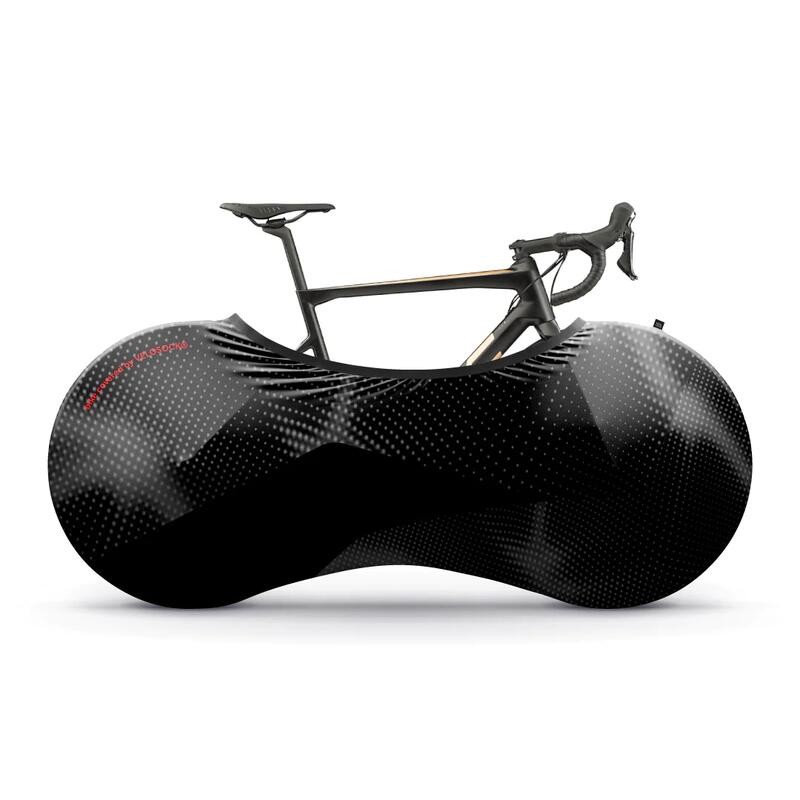 Pokrowiec rowerowy na koła VELOSOCK model Carbon Black