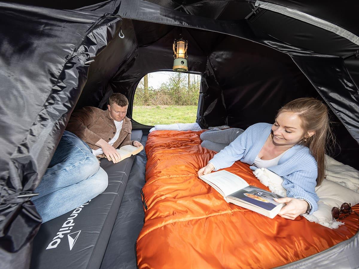 Koepeltent Dale 3 Sleeper - 3 persoons kampeertent - 1 donkere slaapcabine 6/7