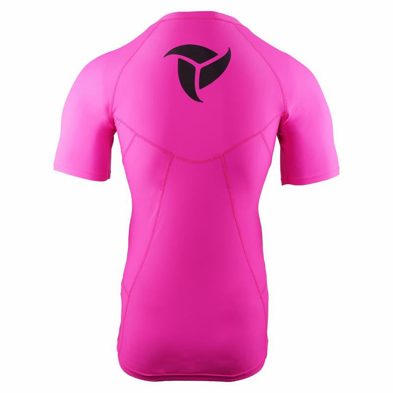 Maglia Anti UV Rashguard per Canoa, Kayak e SUP - Fucsia